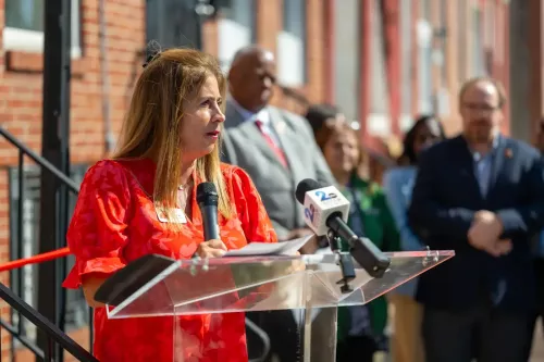 Womens Housing Ribbon Cutting — photo 42
