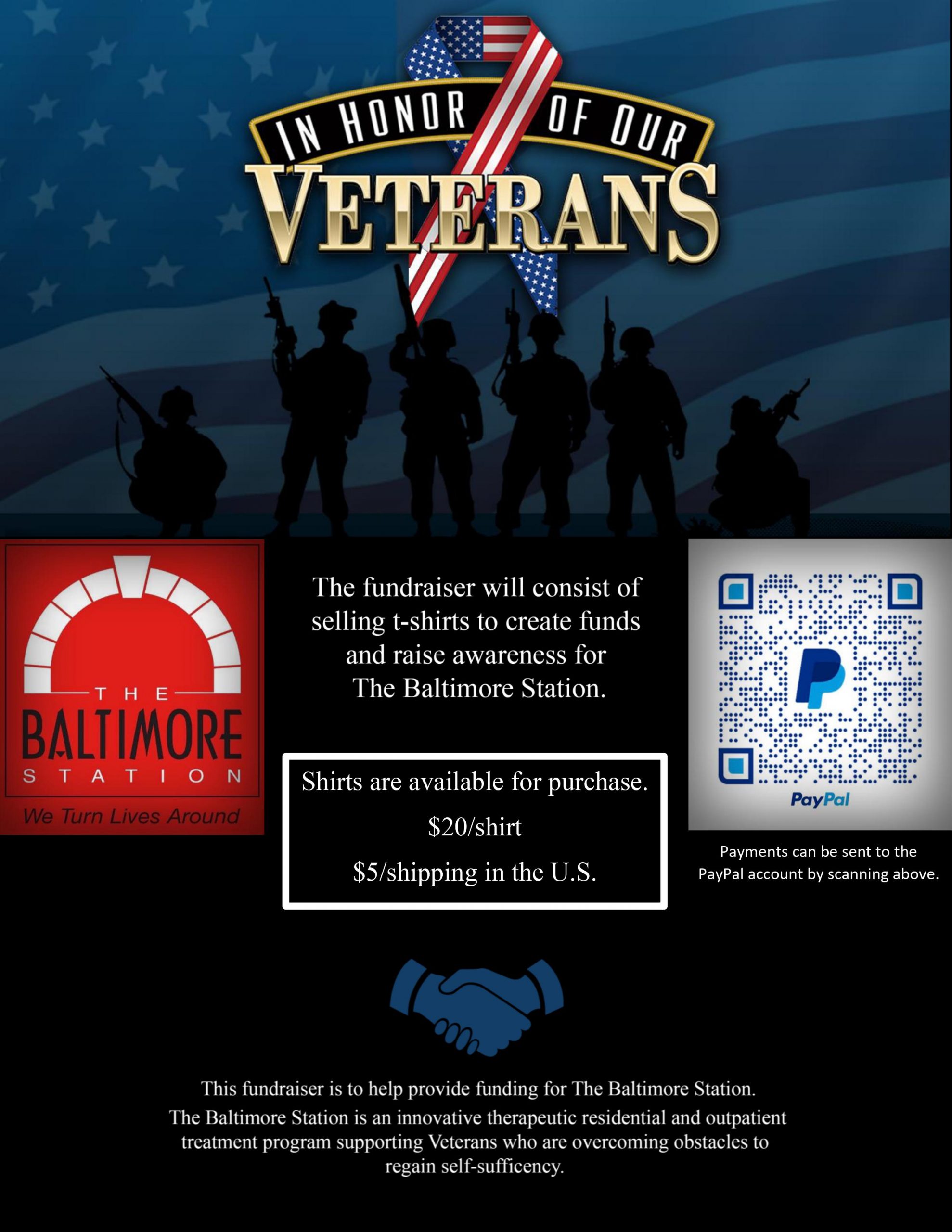 In Honor Of Our Veterans T-Shirts