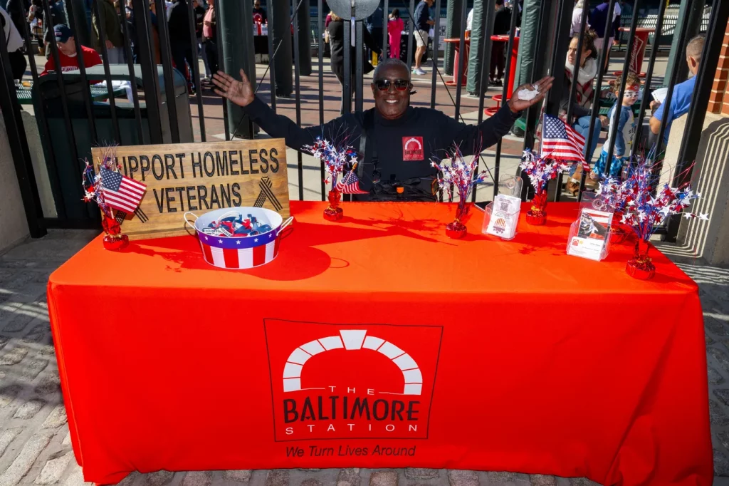 A supporter hosting a third-party fundraiser for The Baltimore Station